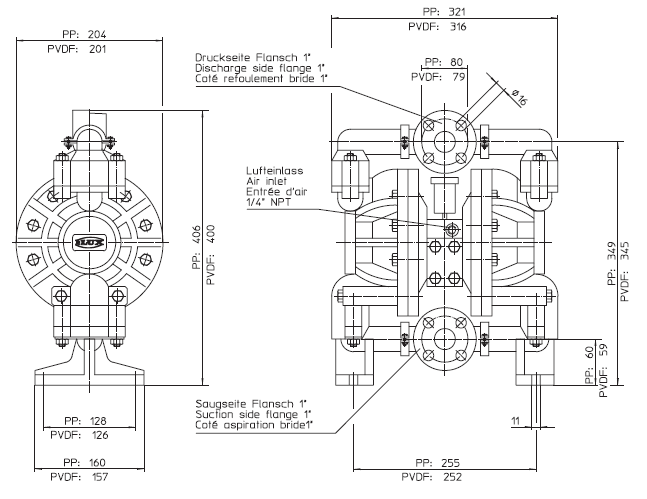 FDM 25 Dimensions