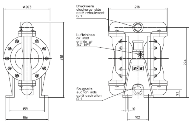 FDM 25 Dimensions