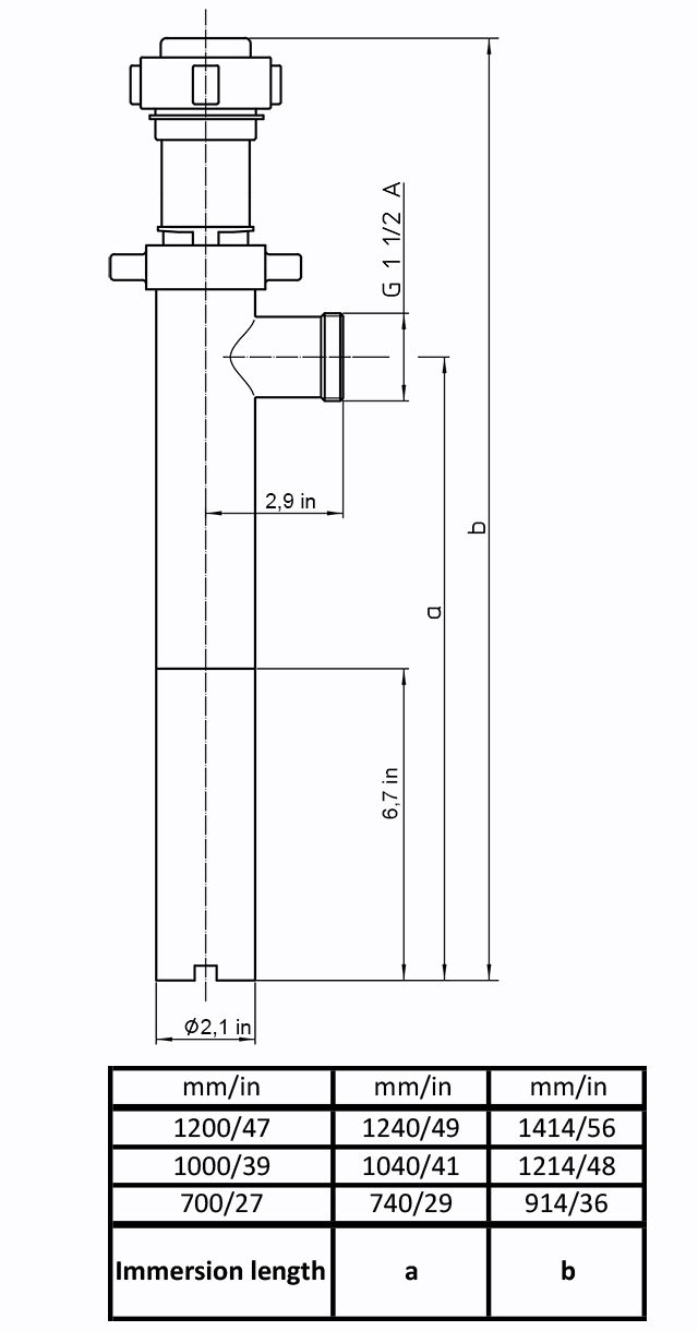 F550-GS-54-Dimensions